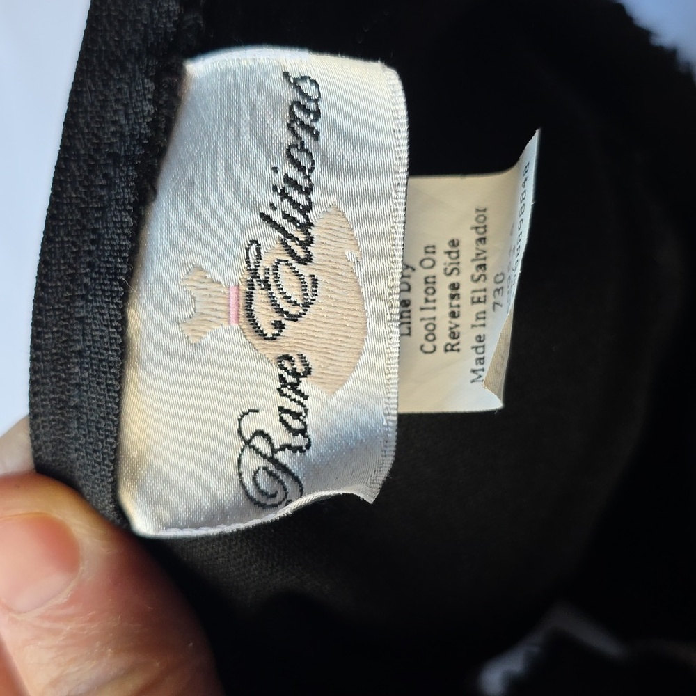 Rare Editions Black/ White‎ Formal Girl's Dress Sequins Holidays Sz 3T GUC READ - Picture 9 of 13